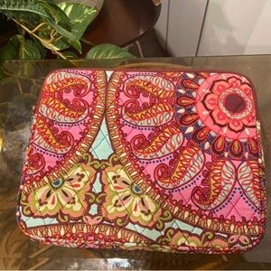 Vera Bradley padded tablet iPad case.
